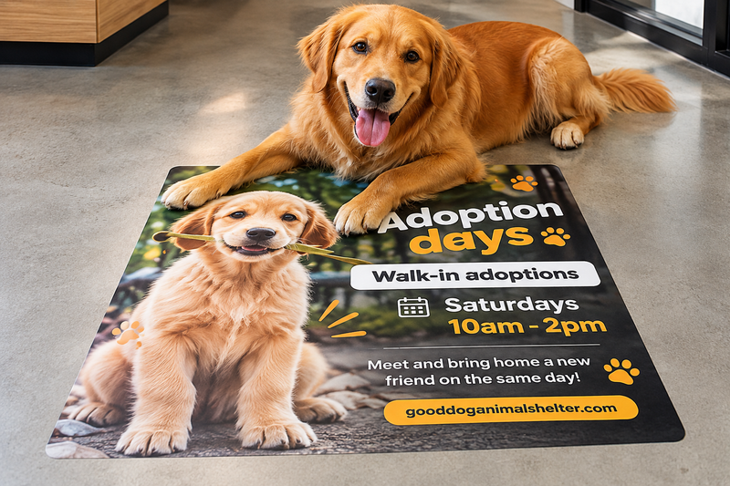 Floor graphics