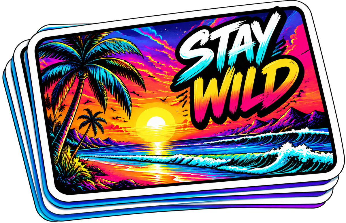 Custom Rounded Corner Stickers