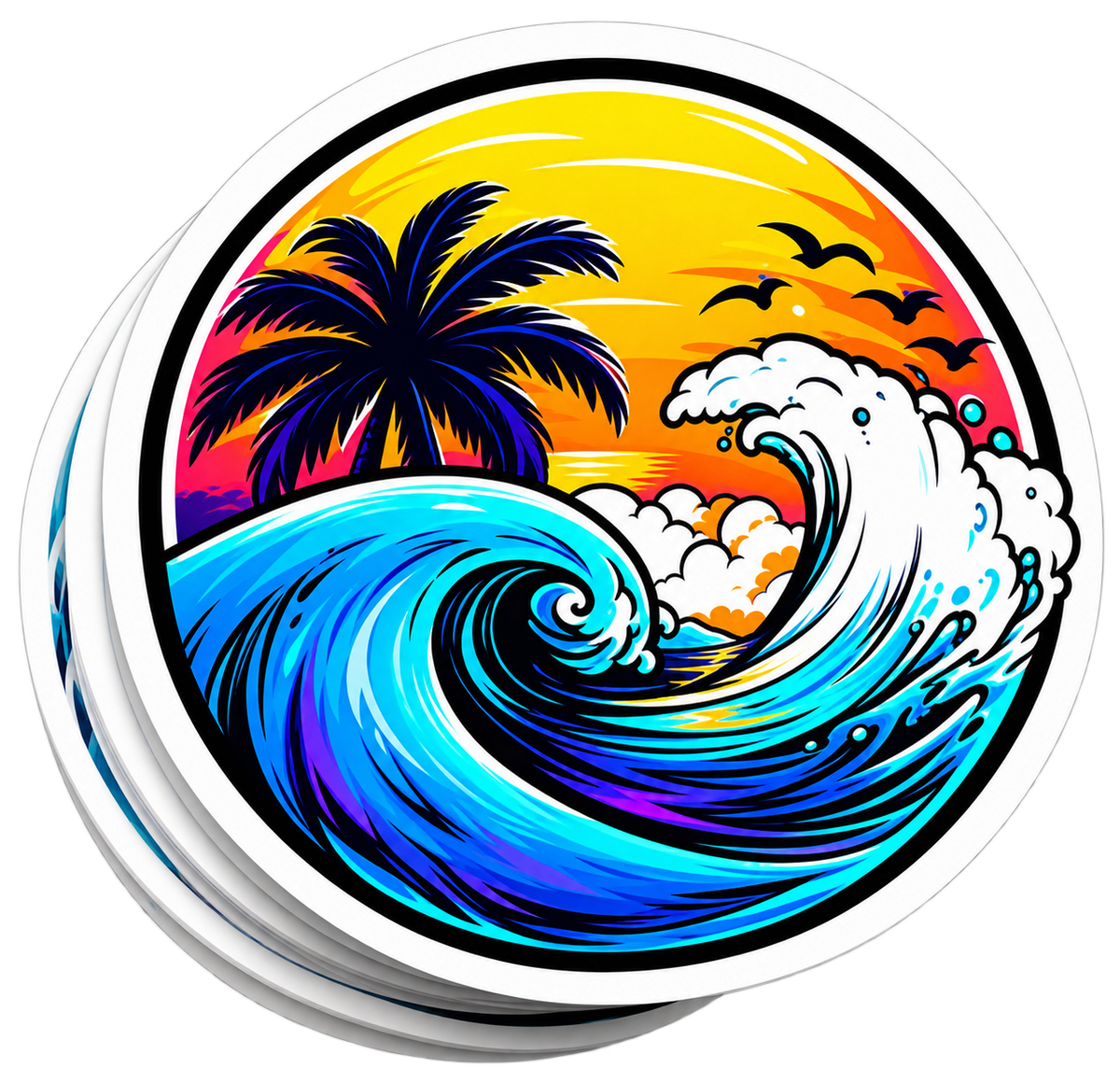 Shop Circle Stickers for Branding & Packaging – Signs N Stickers