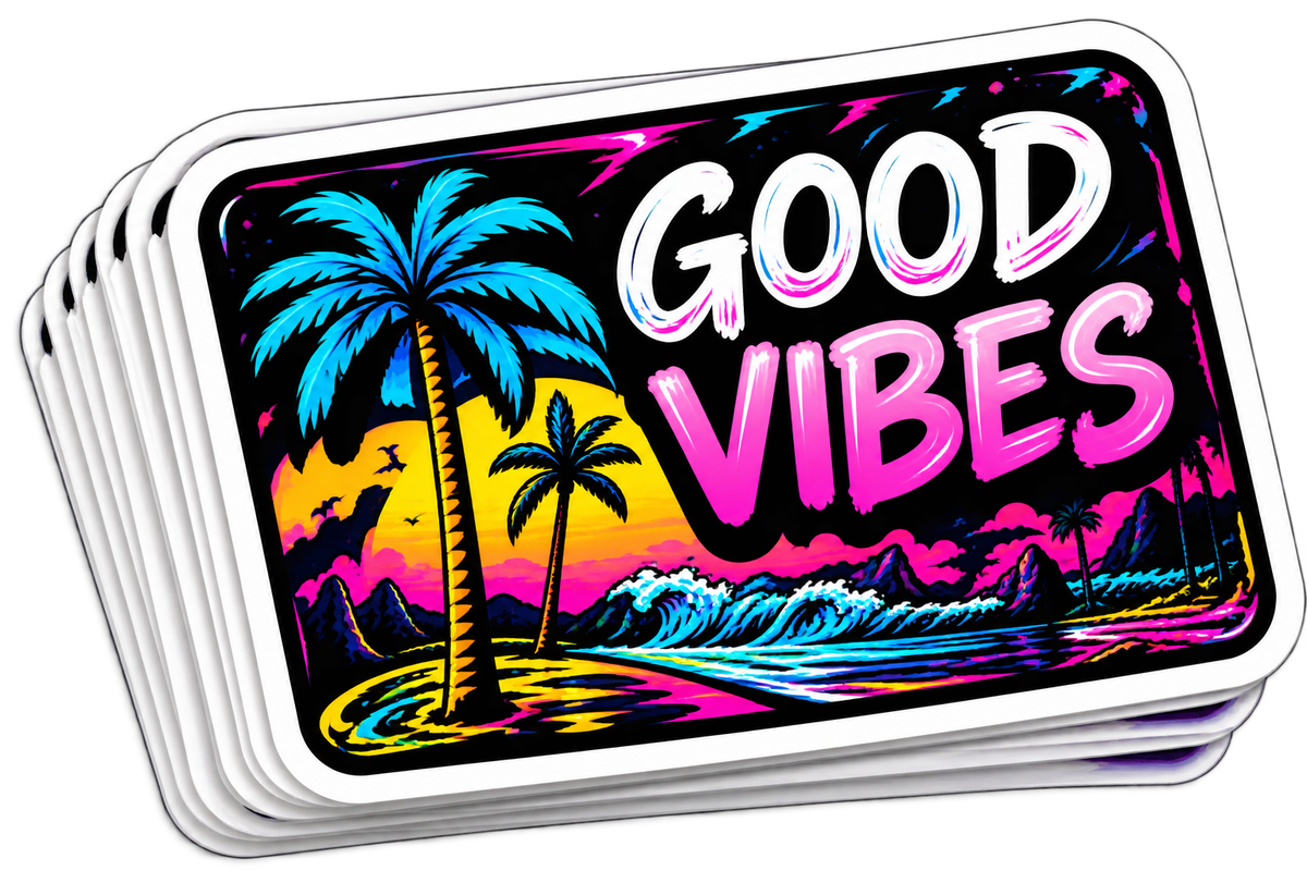 Custom Rounded Corner Stickers